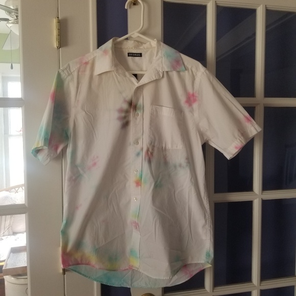 Home made tie dye button up - Picture 2 of 3